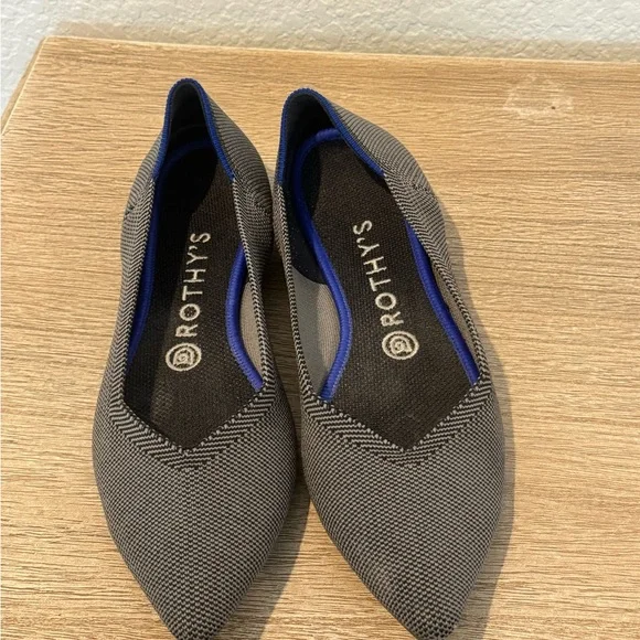ROTHYS THE POINT WOMENS FLAT SHOES 8.5 - Picture 5 of 5
